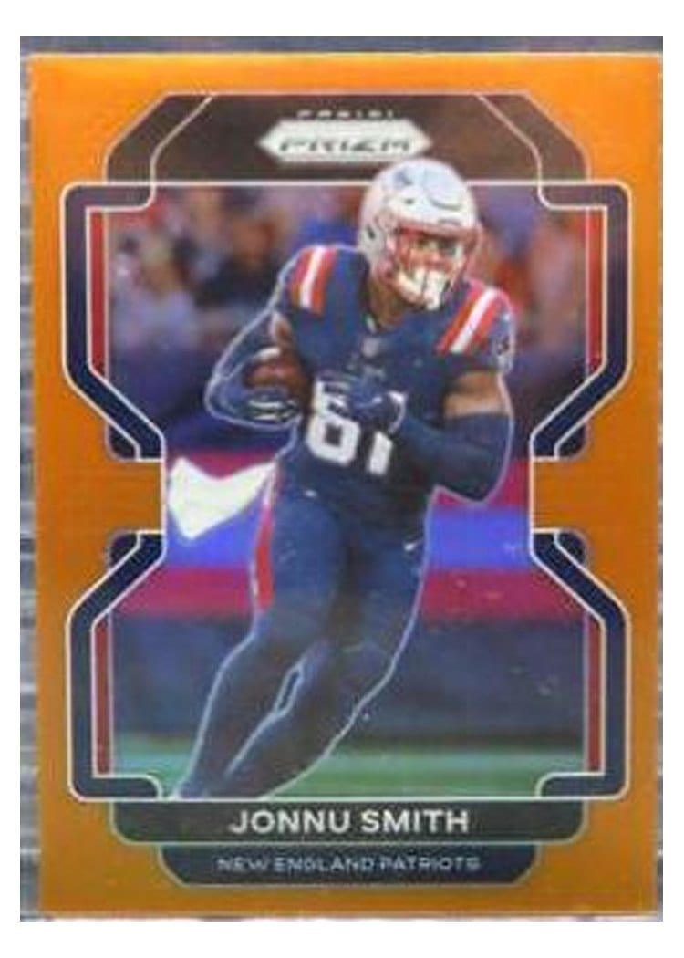 2021 Panini Prizm Base Set Jonnu Smith Orange Prizm #97 card