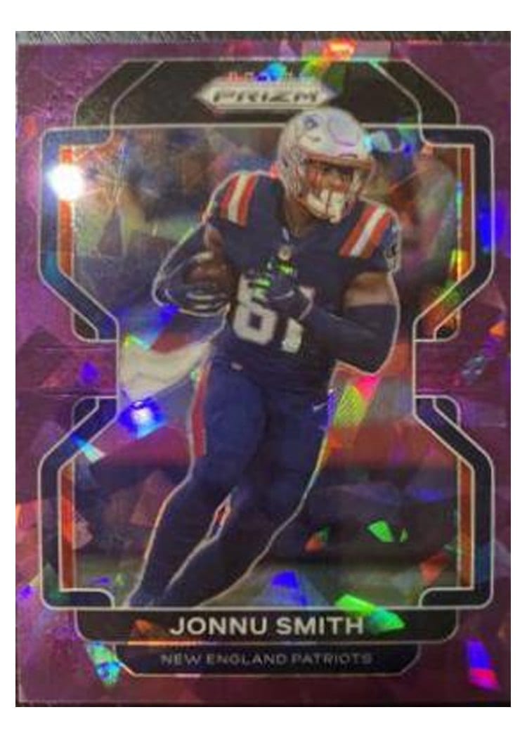 2021 Panini Prizm Base Set Jonnu Smith Purple Ice Prizm #97 card