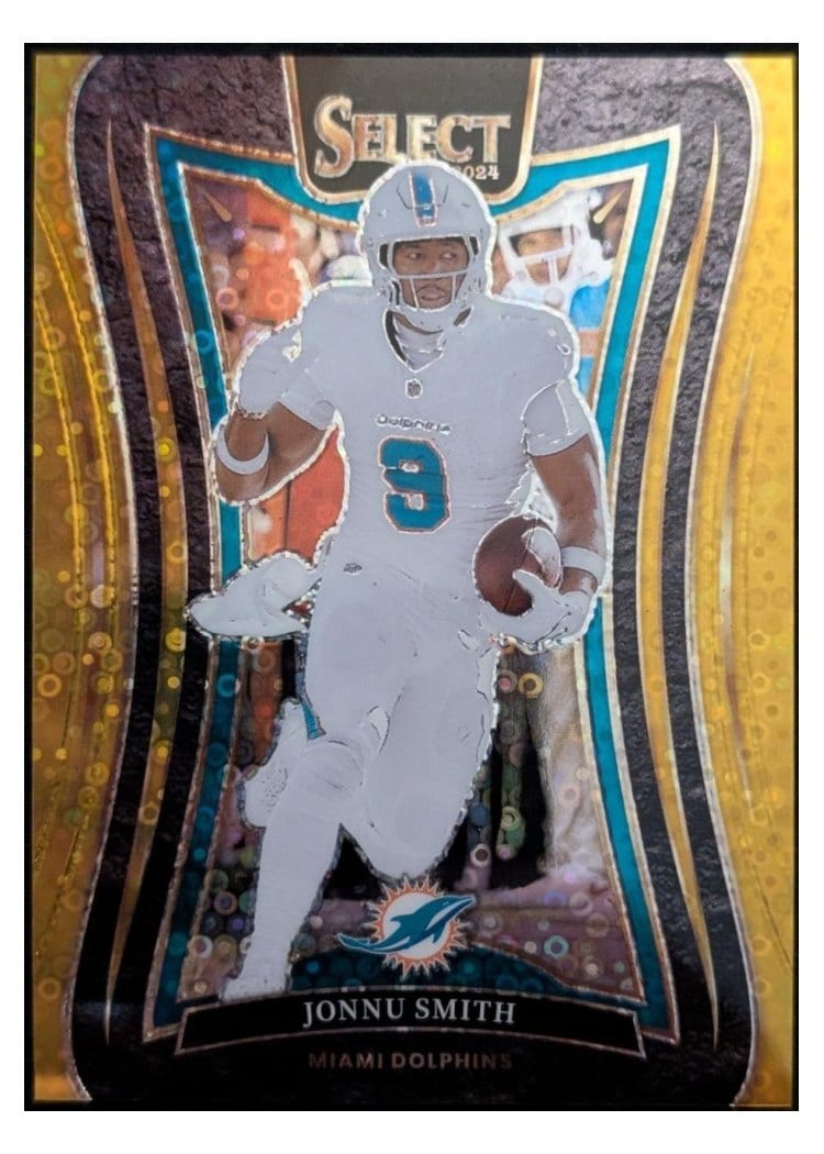 2024 Panini Select Base Set Jonnu Smith Gold Mojo #353 card
