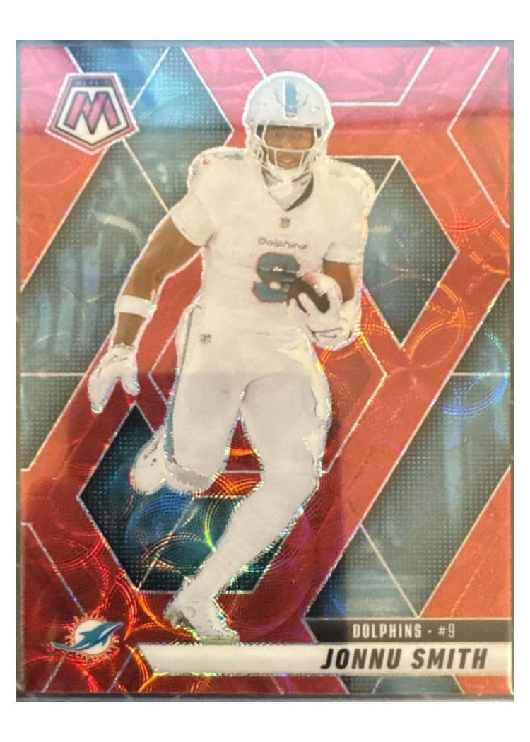 2025 Panini Mosaic Base Set Jonnu Smith Red Scope #94 card