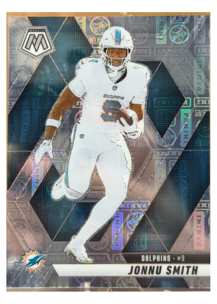 2025 Panini Mosaic Base Set Jonnu Smith Silver Knight #94 card