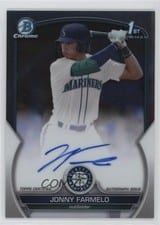 2023 Bowman Draft Chrome Prospect Autographs Jonny Farmelo #CDA-JF card