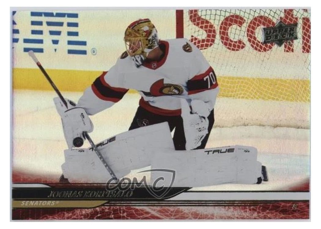 2024-25 Upper Deck Base Set Joonas Korpisalo #130 card