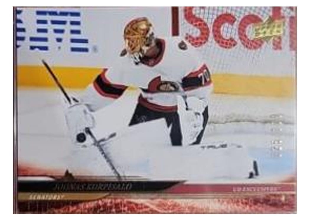 2024-25 Upper Deck Base Set Joonas Korpisalo #130 card