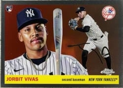 2025 Topps Chrome Platinum Base Set Jorbit Vivas #234 card