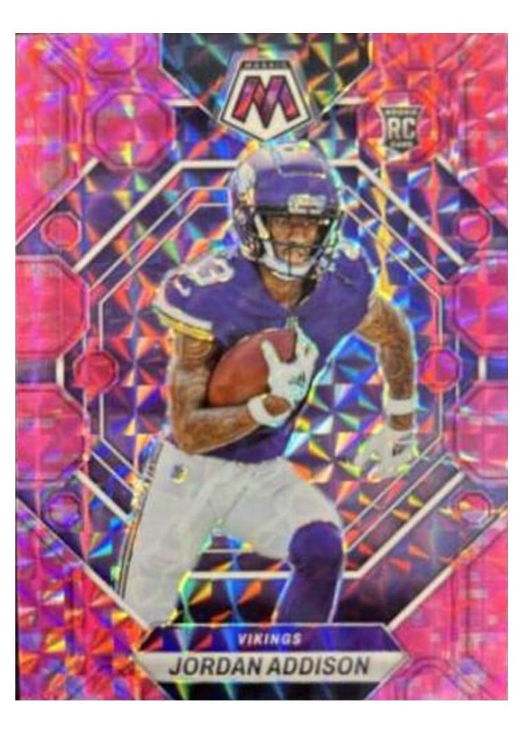 2023 Panini Mosaic Base Set Jordan Addison #337 card