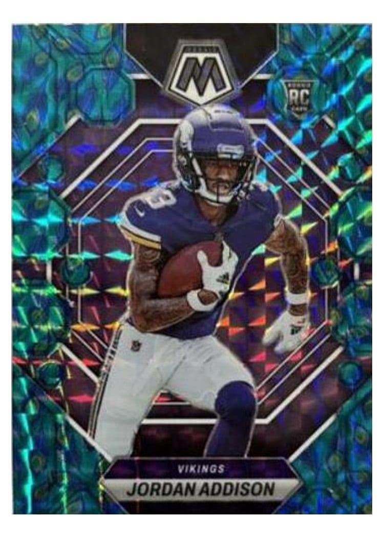 2023 Panini Mosaic Base Set Jordan Addison #337 card