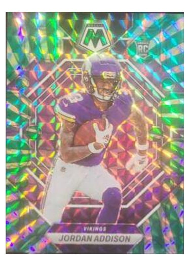 2023 Panini Mosaic Base Set Jordan Addison #337 card