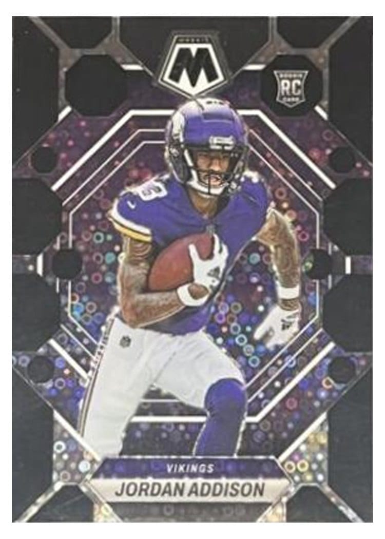 2023 Panini Mosaic Base Set Jordan Addison #337 card