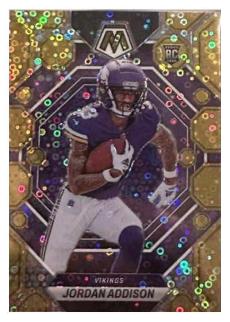 2023 Panini Mosaic Base Set Jordan Addison #337 card