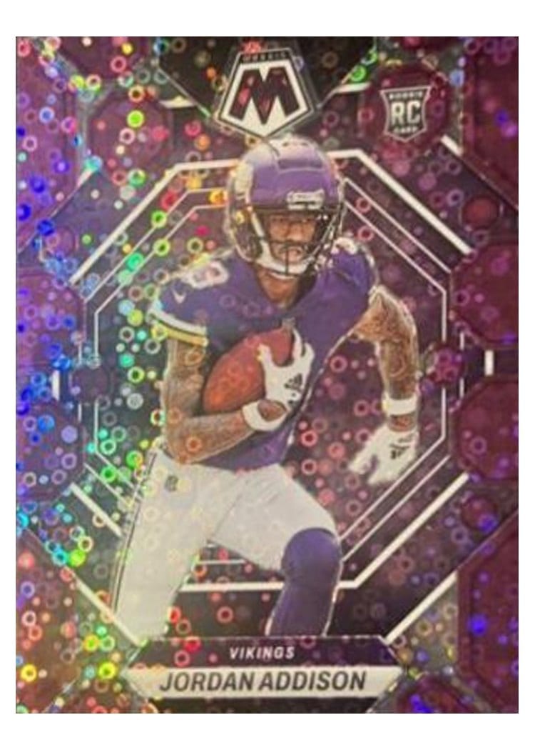 2023 Panini Mosaic Base Set Jordan Addison #337 card