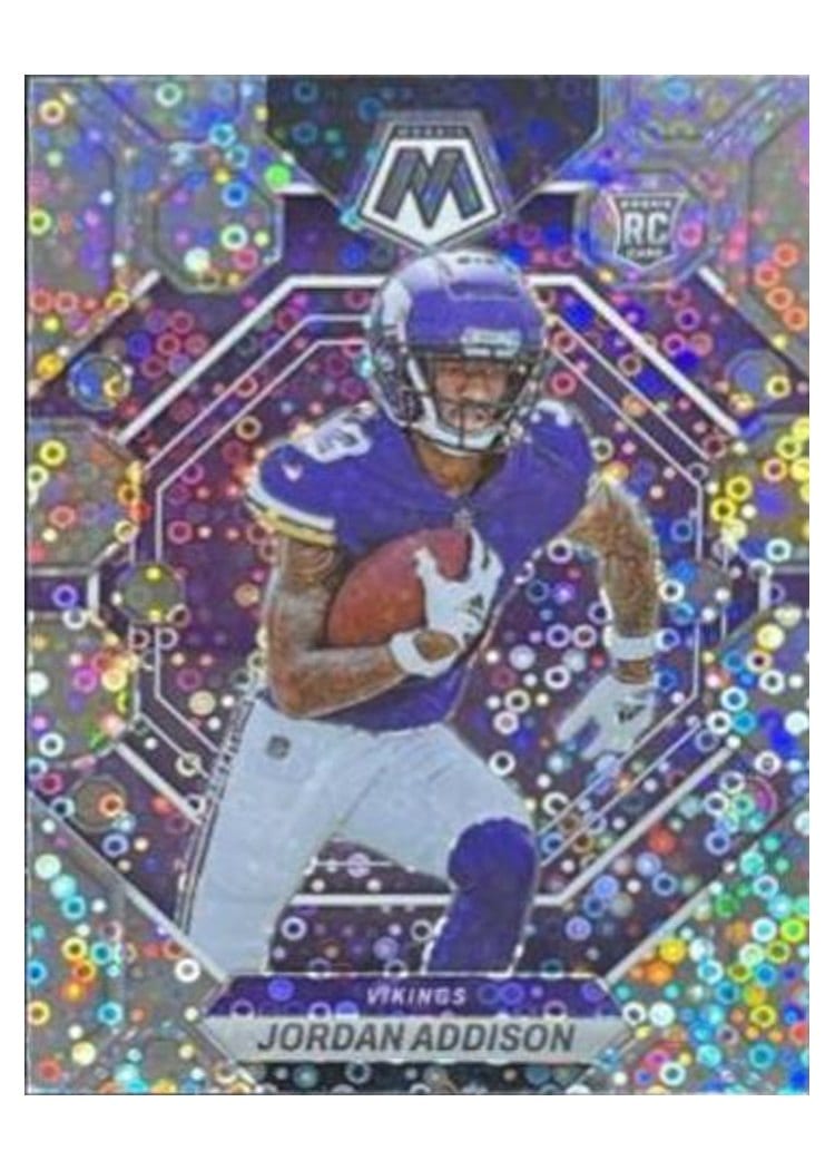 2023 Panini Mosaic Base Set Jordan Addison #337 card