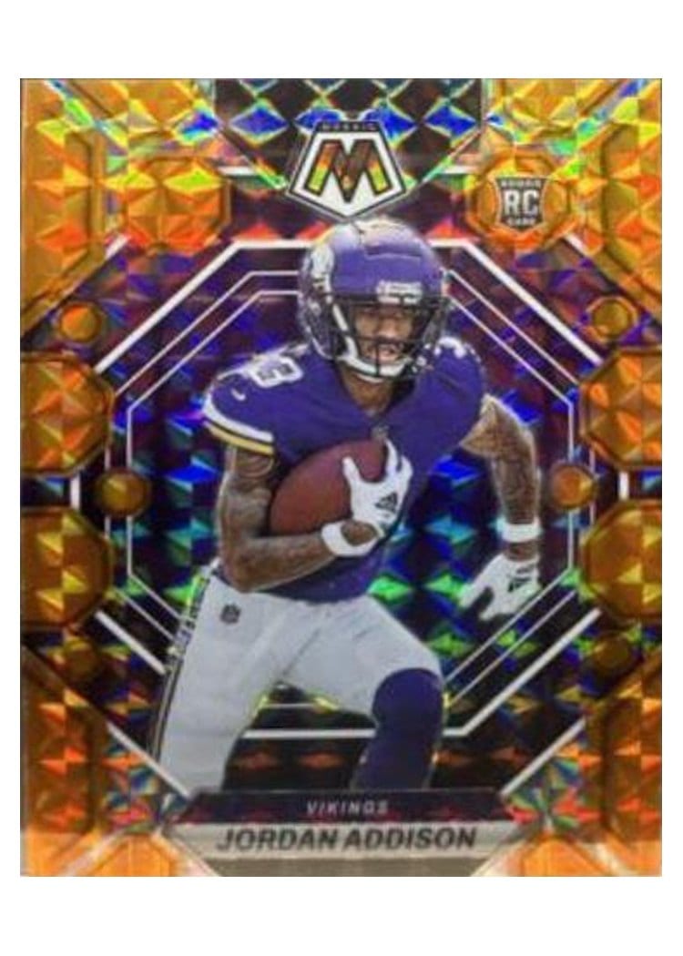2023 Panini Mosaic Base Set Jordan Addison #337 card
