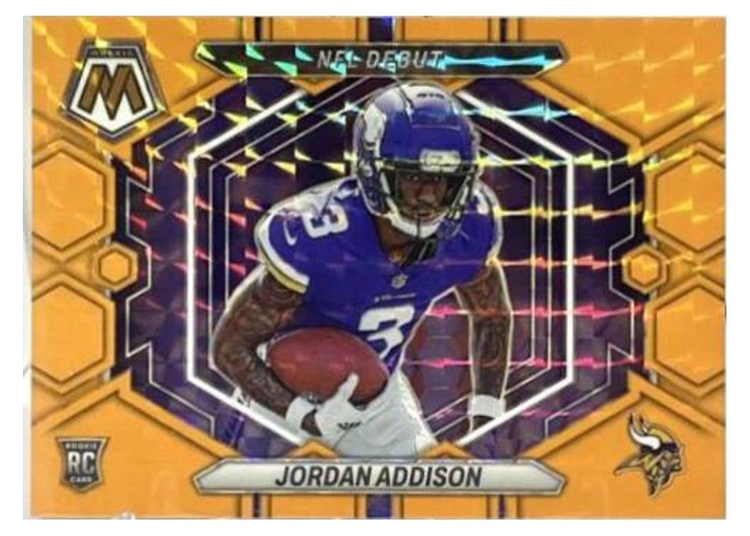 2023 Panini Mosaic Base Set Jordan Addison #337 card