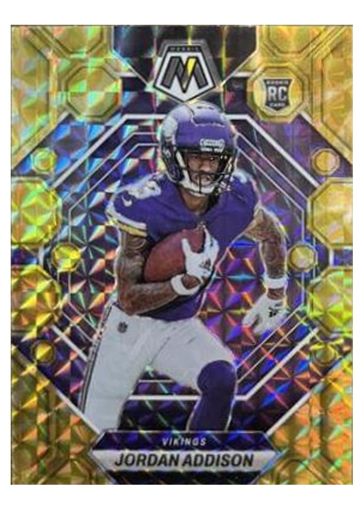 2023 Panini Mosaic Base Set Jordan Addison #337 card