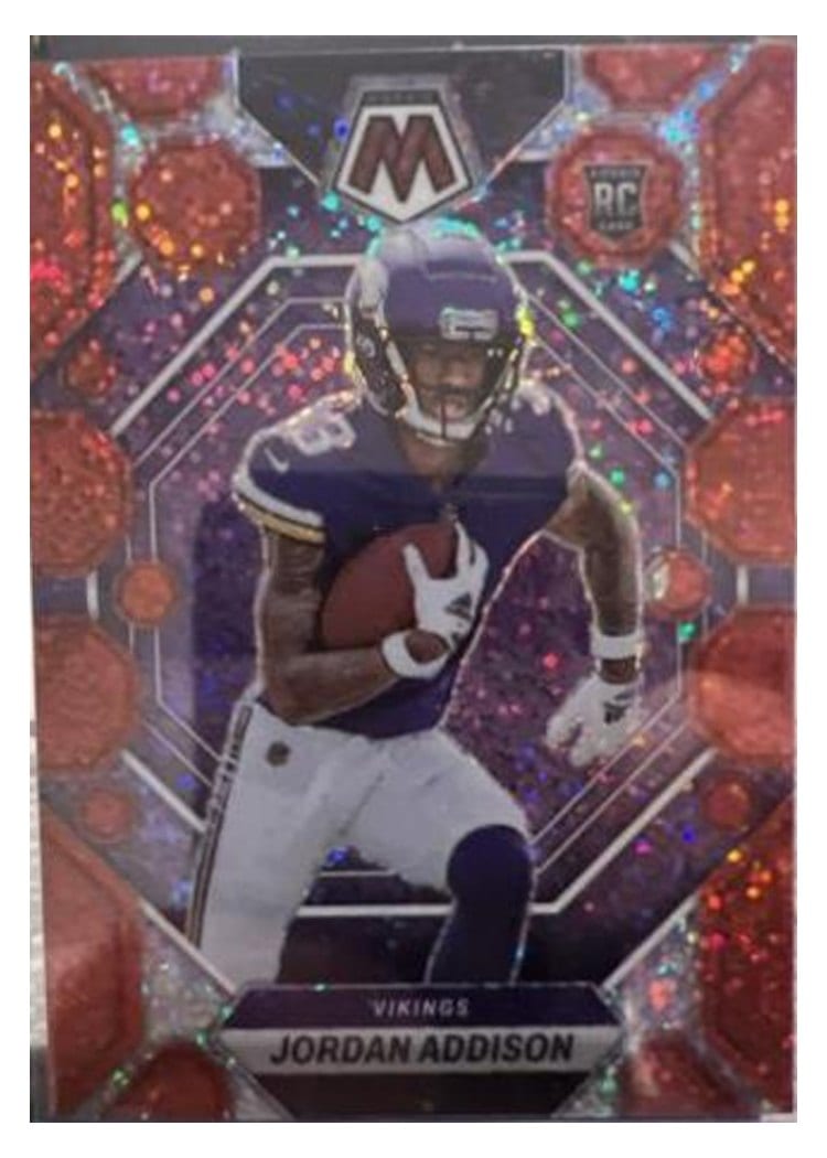 2023 Panini Mosaic Base Set Jordan Addison #337 card