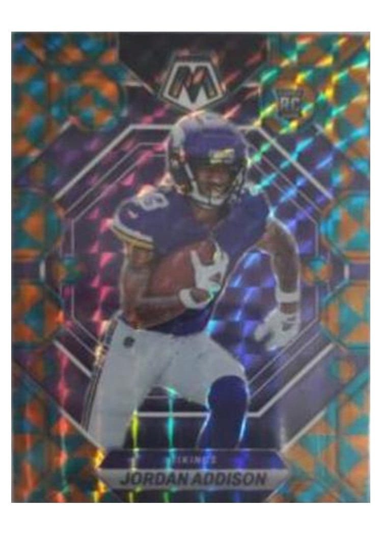 2023 Panini Mosaic Base Set Jordan Addison #337 card