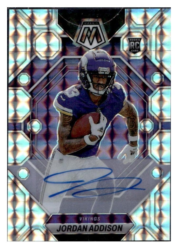2023 Panini Mosaic Base Set Jordan Addison #337 card