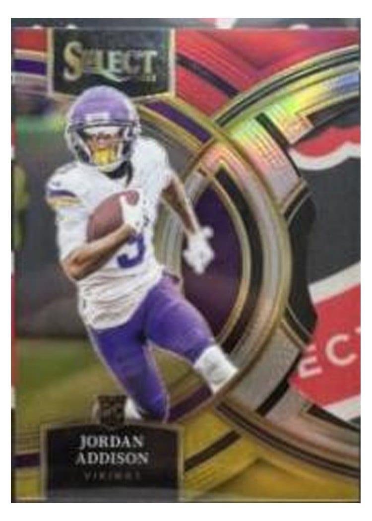 2023 Panini Select Base Set Jordan Addison #194 card