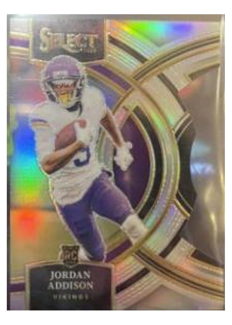 2023 Panini Select Base Set Jordan Addison #194 card