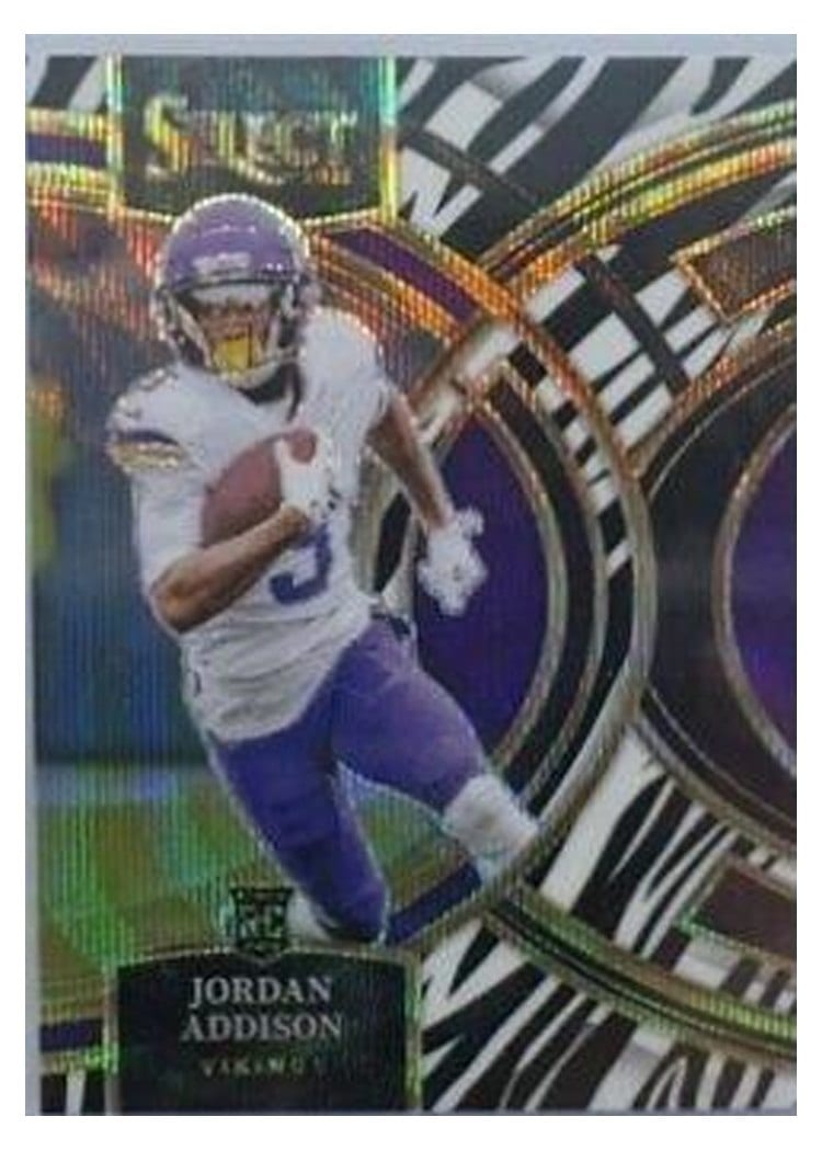 2023 Panini Select Base Set Jordan Addison #194 card