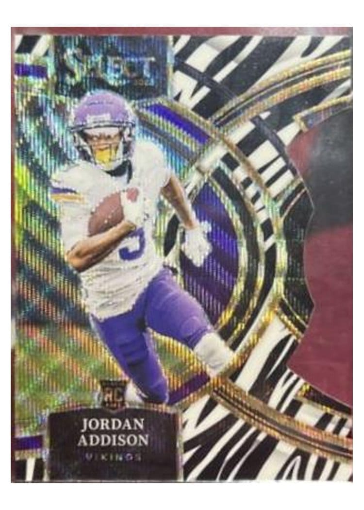 2023 Panini Select Base Set Jordan Addison #194 card