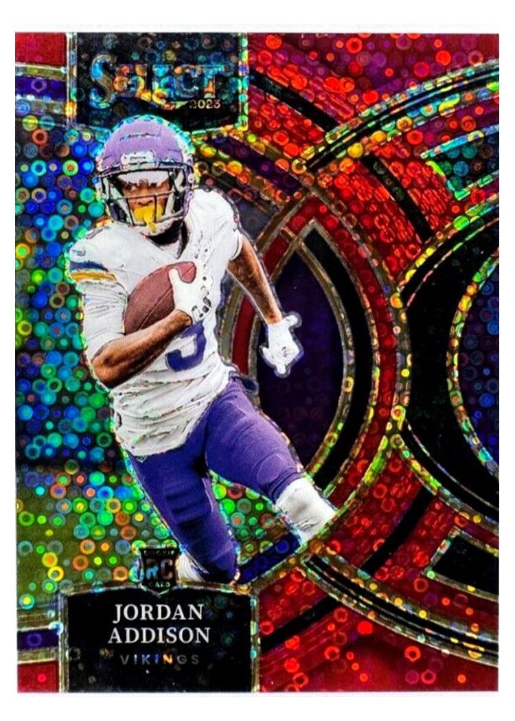2023 Panini Select Base Set Jordan Addison #194 card