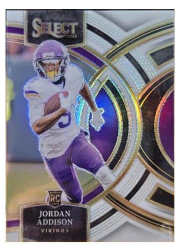 2023 Panini Select Base Set Jordan Addison #194 card