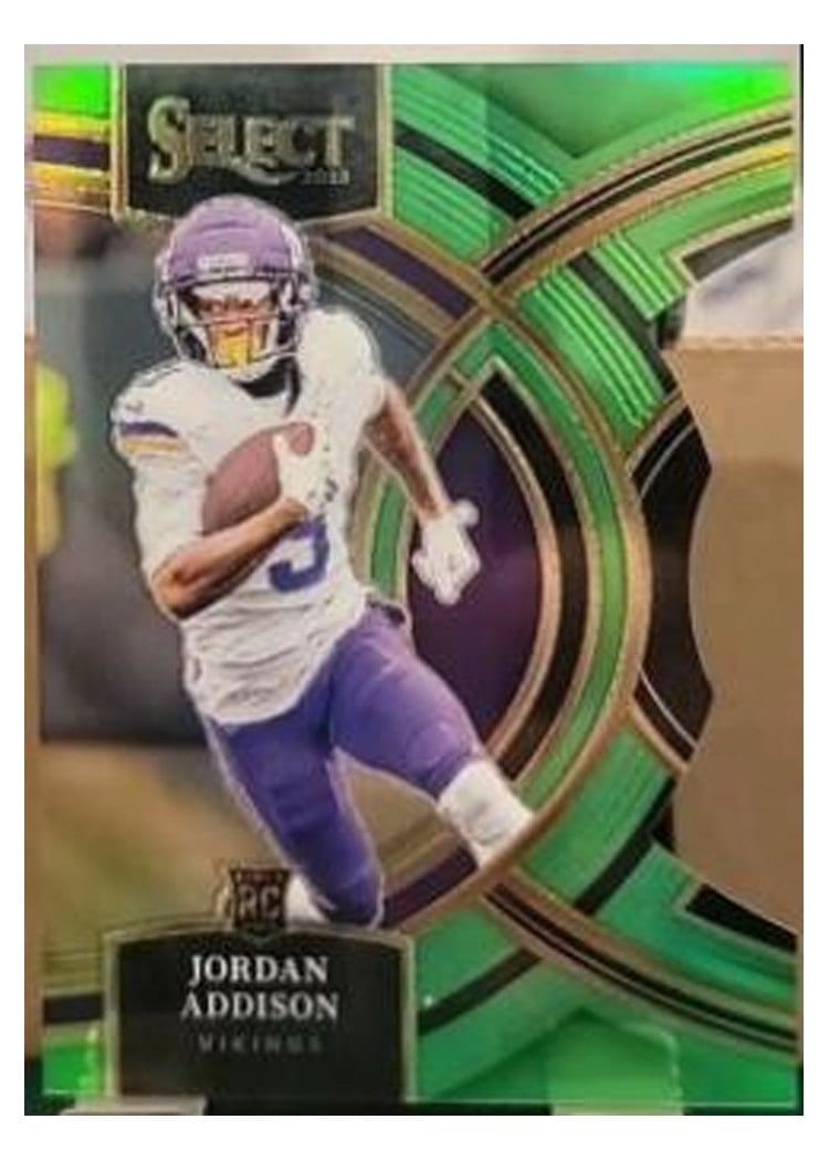 2023 Panini Select Base Set Jordan Addison #194 card