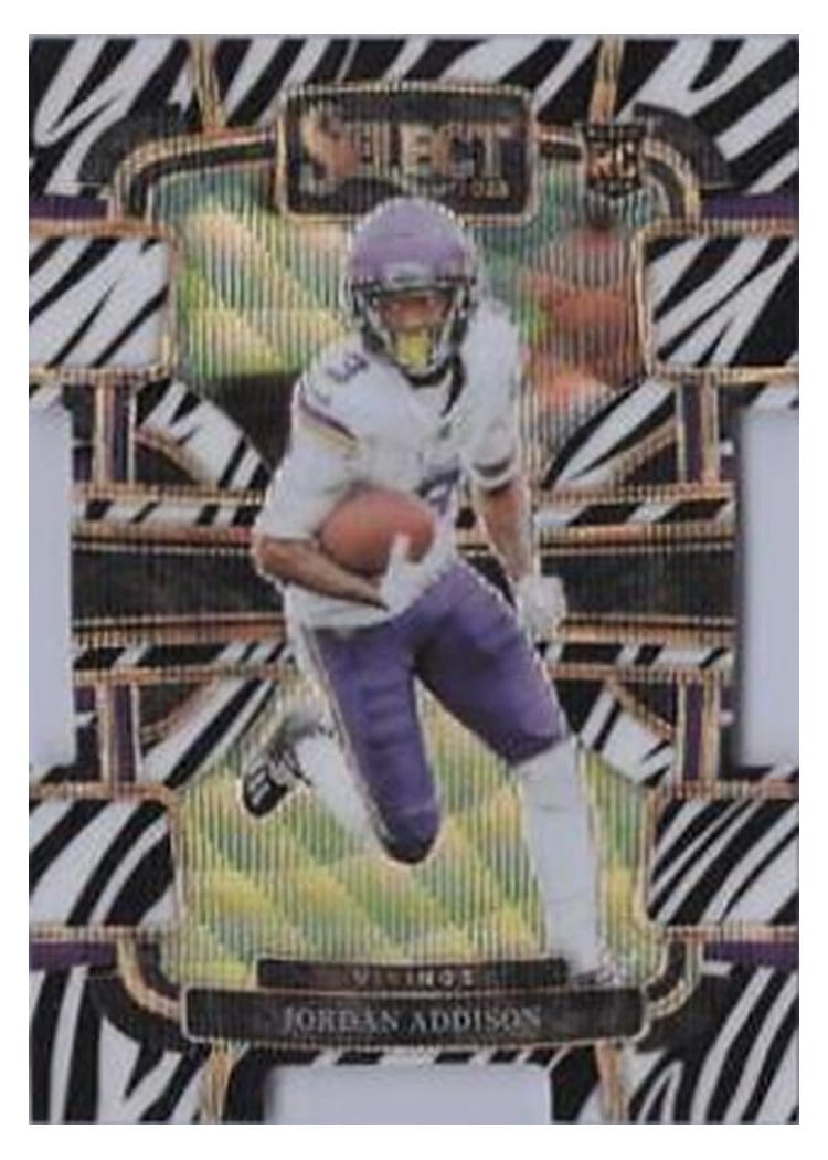 2023 Panini Select Base Set Jordan Addison #66 card