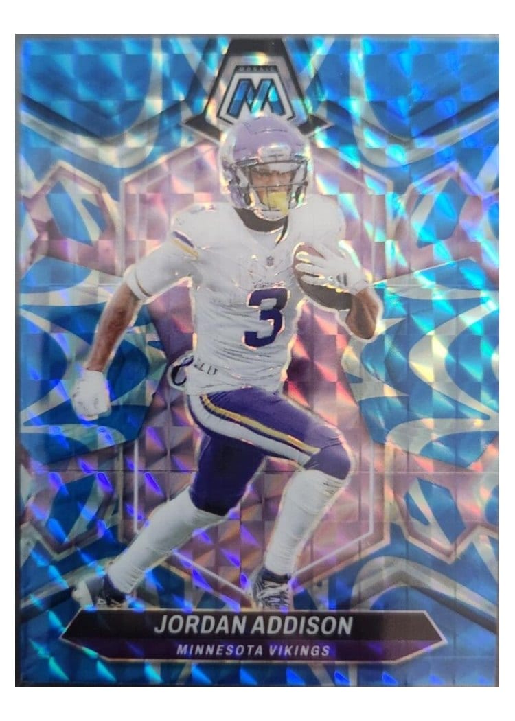 2024 Panini Mosaic Base Set Jordan Addison #144 card