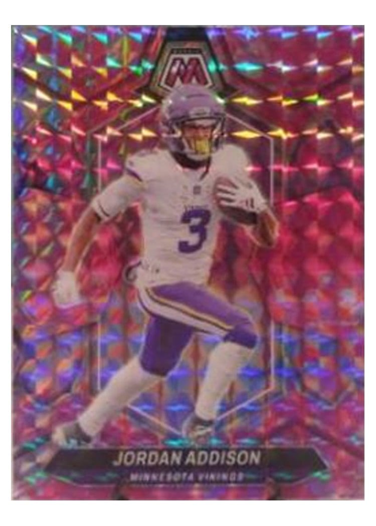 2024 Panini Mosaic Base Set Jordan Addison #144 card