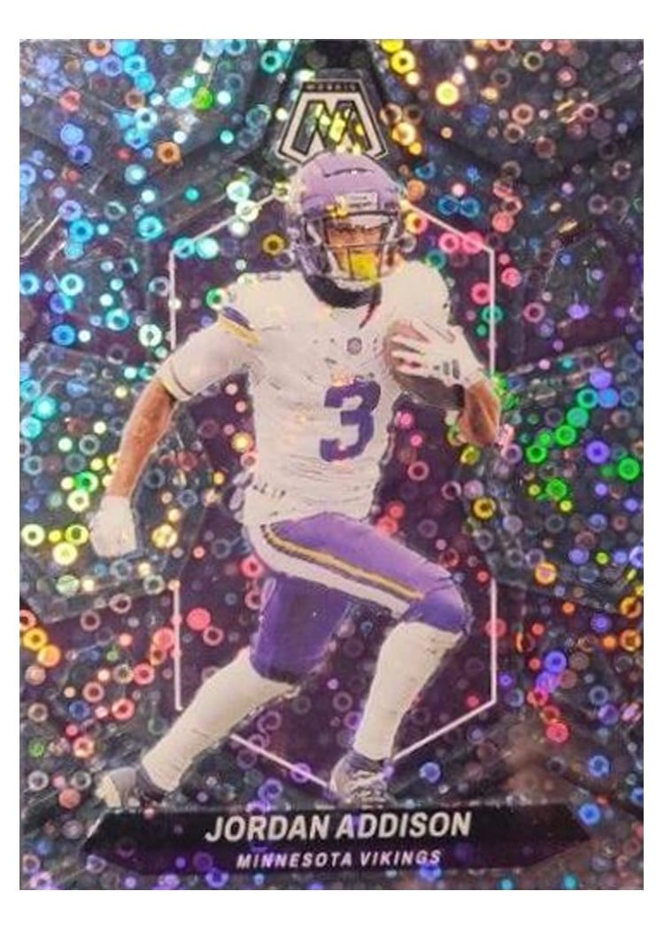 2024 Panini Mosaic Base Set Jordan Addison #144 card