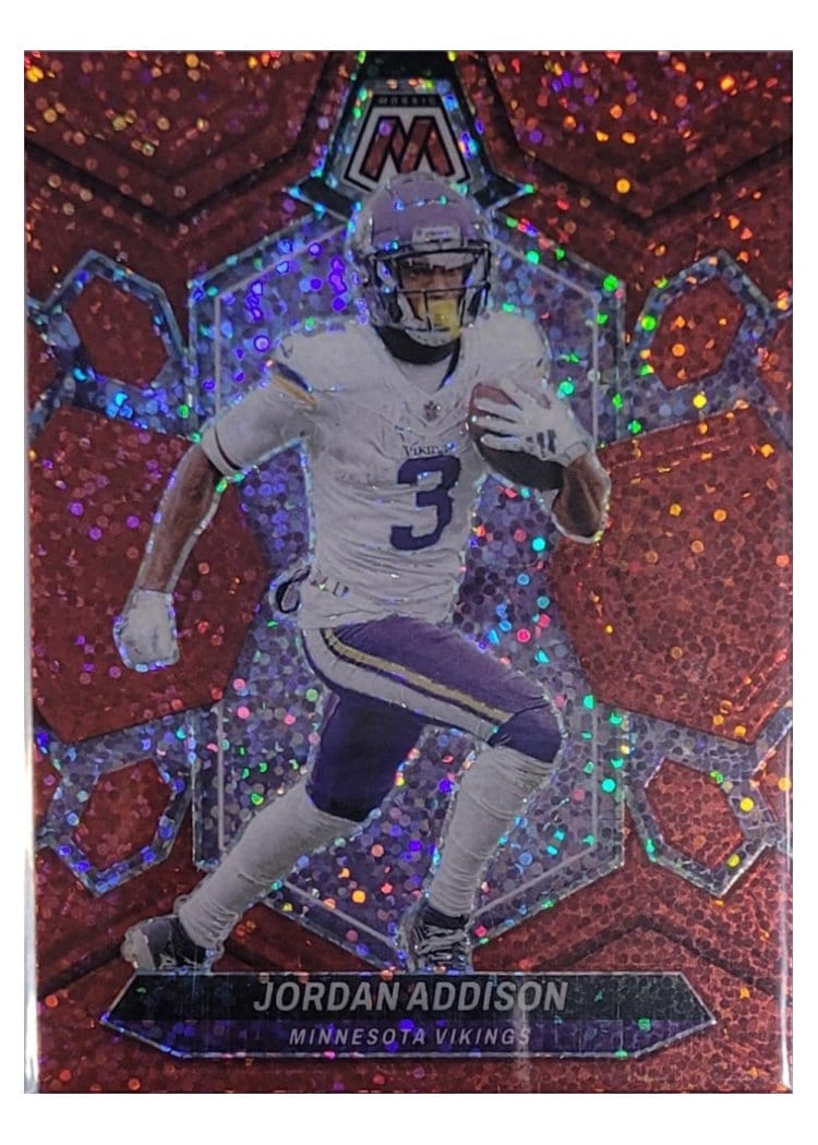 2024 Panini Mosaic Base Set Jordan Addison #144 card