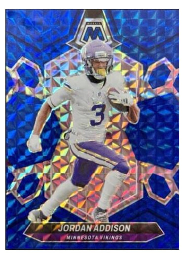 2024 Panini Mosaic Base Set Jordan Addison #144 card