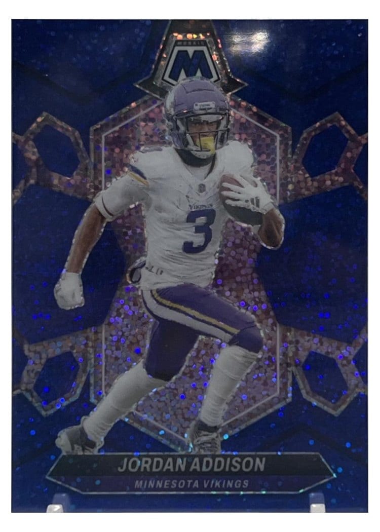 2024 Panini Mosaic Base Set Jordan Addison #144 card