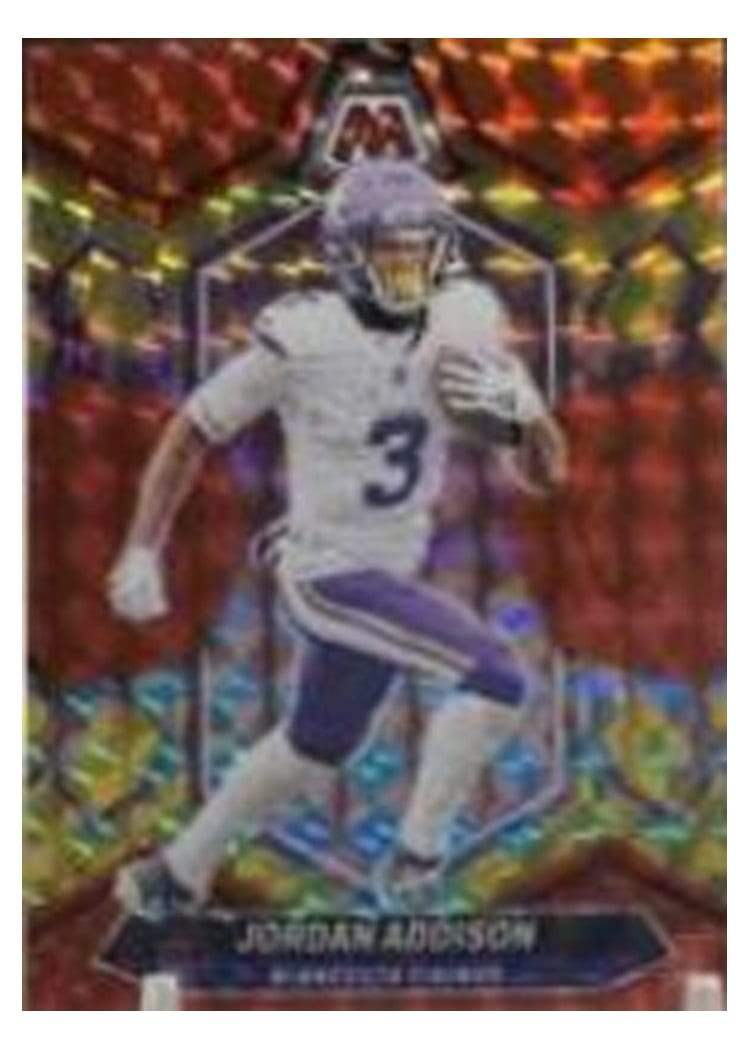 2024 Panini Mosaic Base Set Jordan Addison #144 card