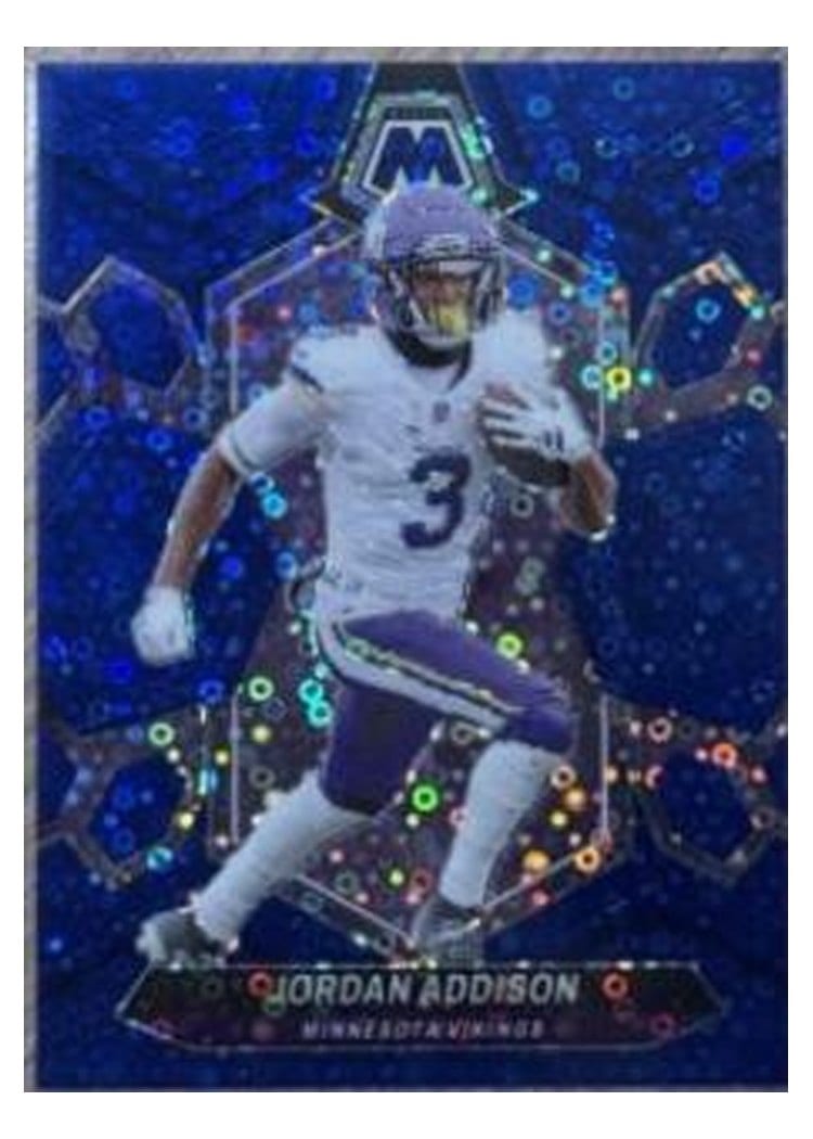 2024 Panini Mosaic Base Set Jordan Addison #144 card