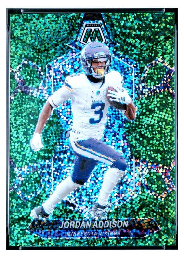 2024 Panini Mosaic Base Set Jordan Addison #144 card