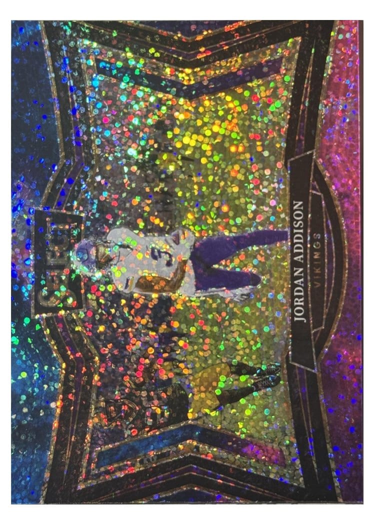 2024 Panini Select Base Set Jordan Addison Cosmic Prizm #453 card