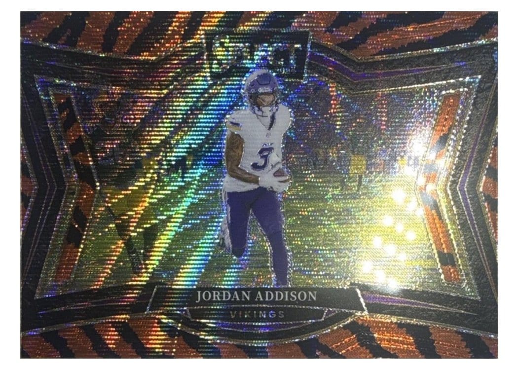 2024 Panini Select Base Set Jordan Addison Tiger Prizm #453 card
