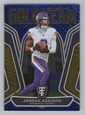 2024 Panini Totally Certified Gold Team Jordan Addison #9 card