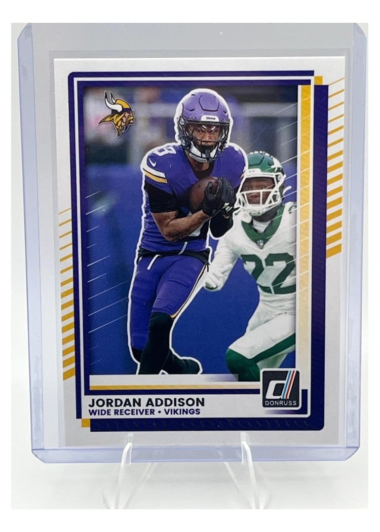 2025 Donruss Base Set Jordan Addison #43 card