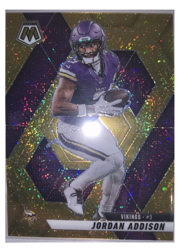 2025 Panini Mosaic Base Set Jordan Addison #88 card