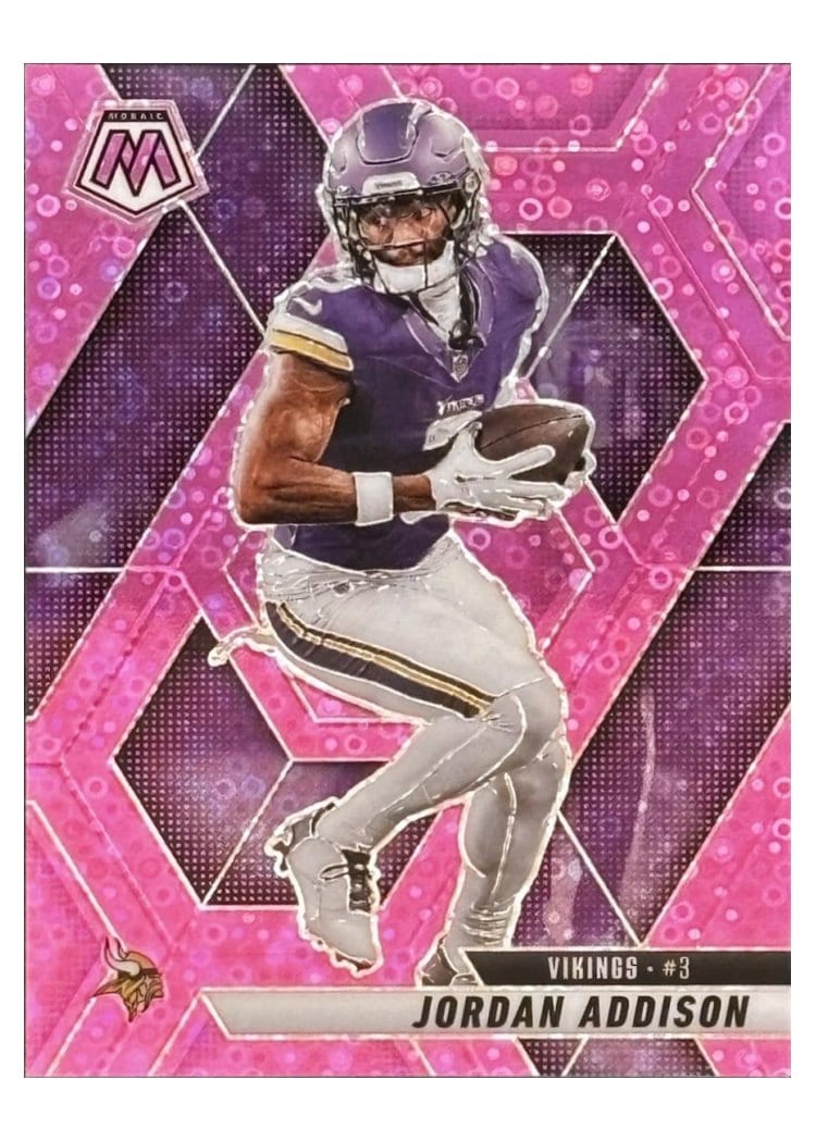 2025 Panini Mosaic Base Set Jordan Addison #88 card