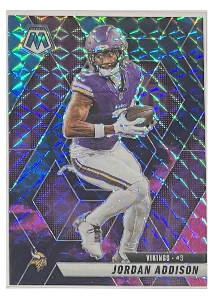 2025 Panini Mosaic Base Set Jordan Addison #88 card