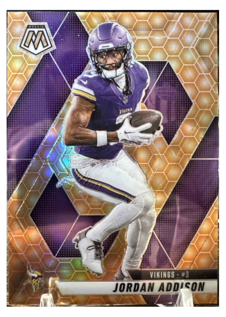 2025 Panini Mosaic Base Set Jordan Addison #88 card