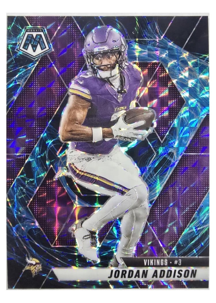 2025 Panini Mosaic Base Set Jordan Addison #88 card
