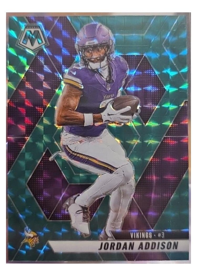 2025 Panini Mosaic Base Set Jordan Addison #88 card