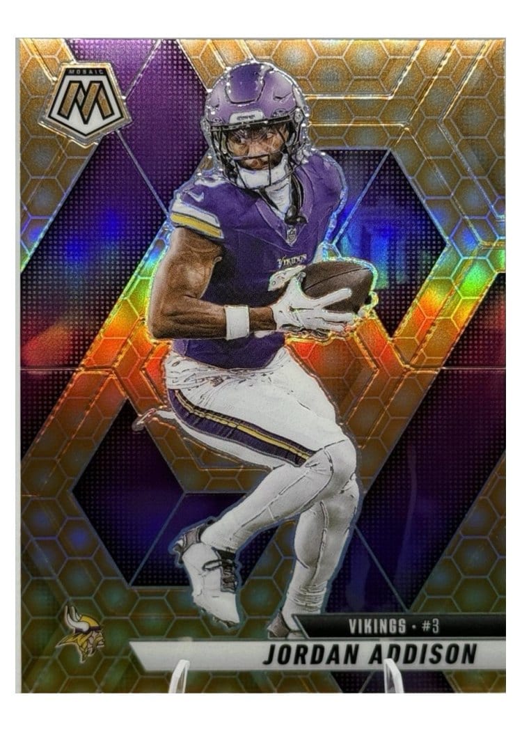 2025 Panini Mosaic Base Set Jordan Addison #88 card